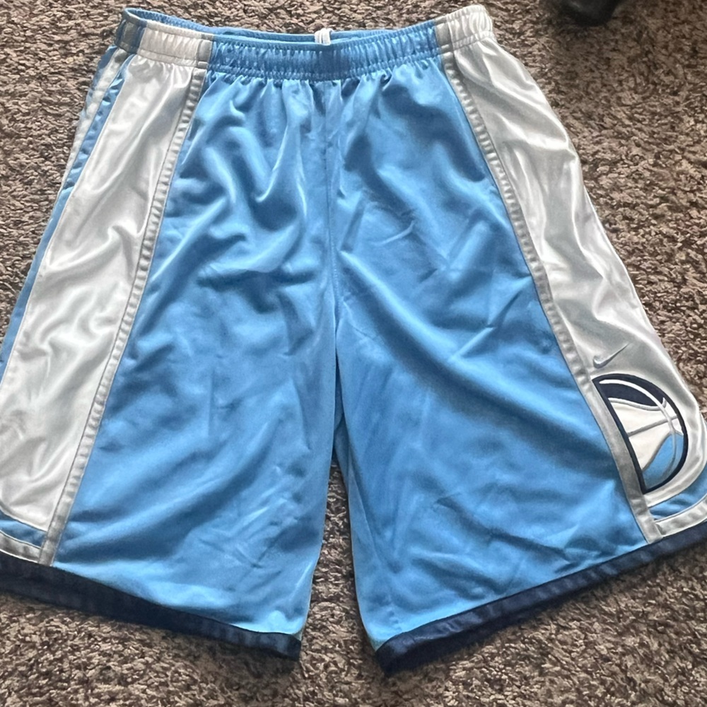 Nike Blue and Silver Kid’s Shorts